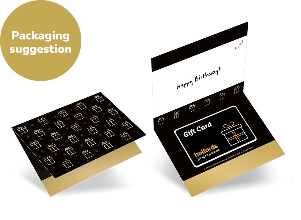 Halfords Gift Card